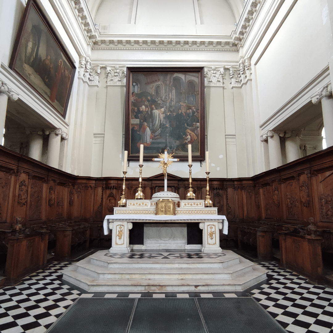 intérieur de l'église